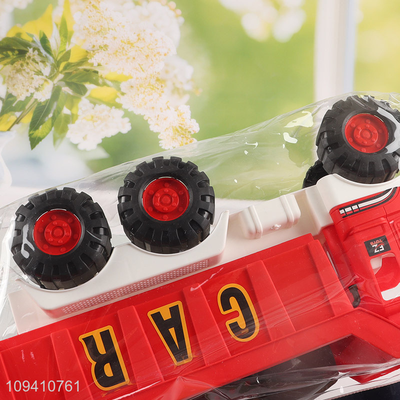 Hot sale kids' durable sliding red dump truck