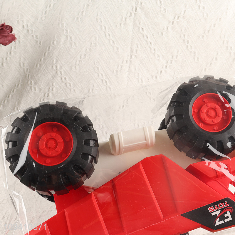 Top quality red construction dump truck toy for boys