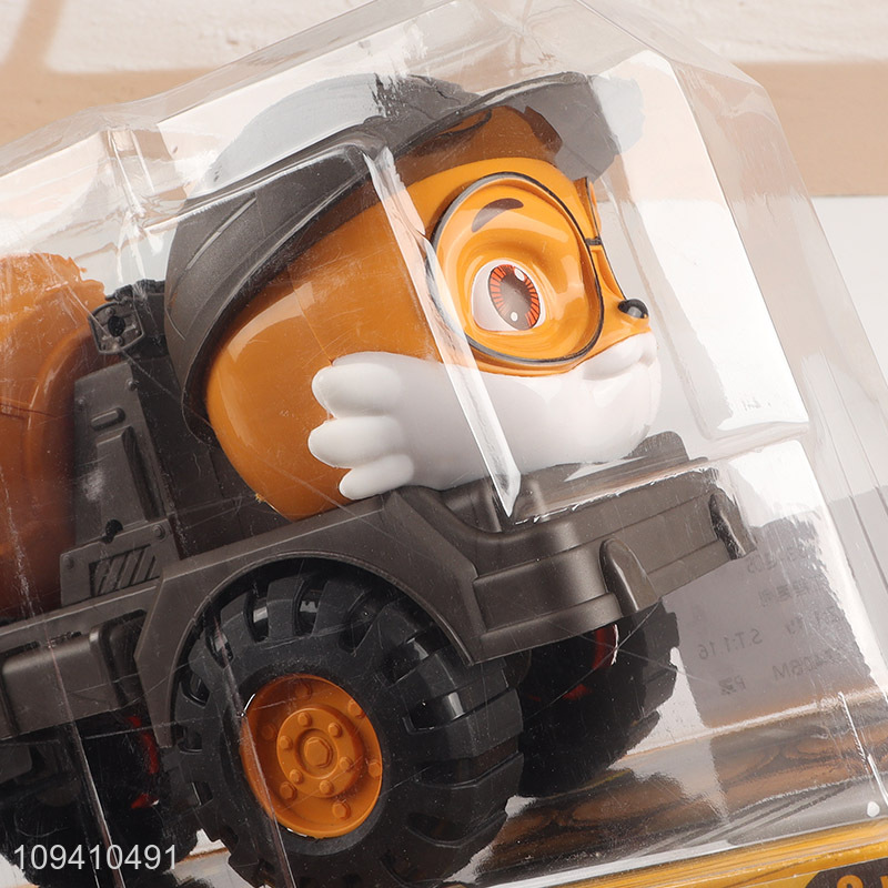 Low price cute engineering mixer vehicle toy