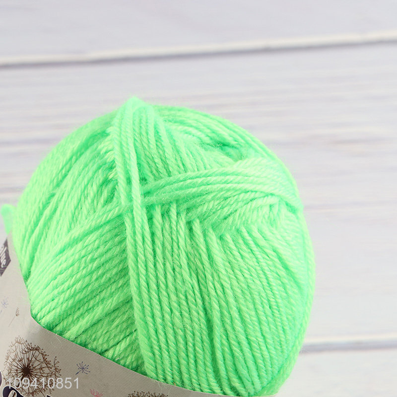 China factory 4 ply 100% acrylic knitting yarn