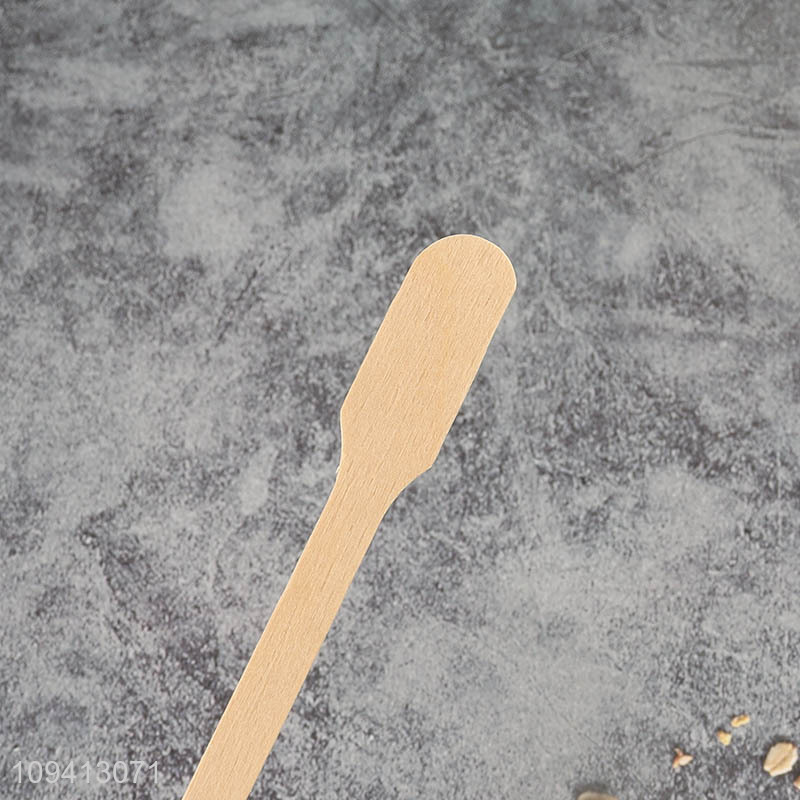 China wholesale wood disposable stirring sticks tasting spoons