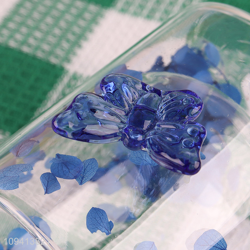 Good quality clear unbreakable glass cup water cup
