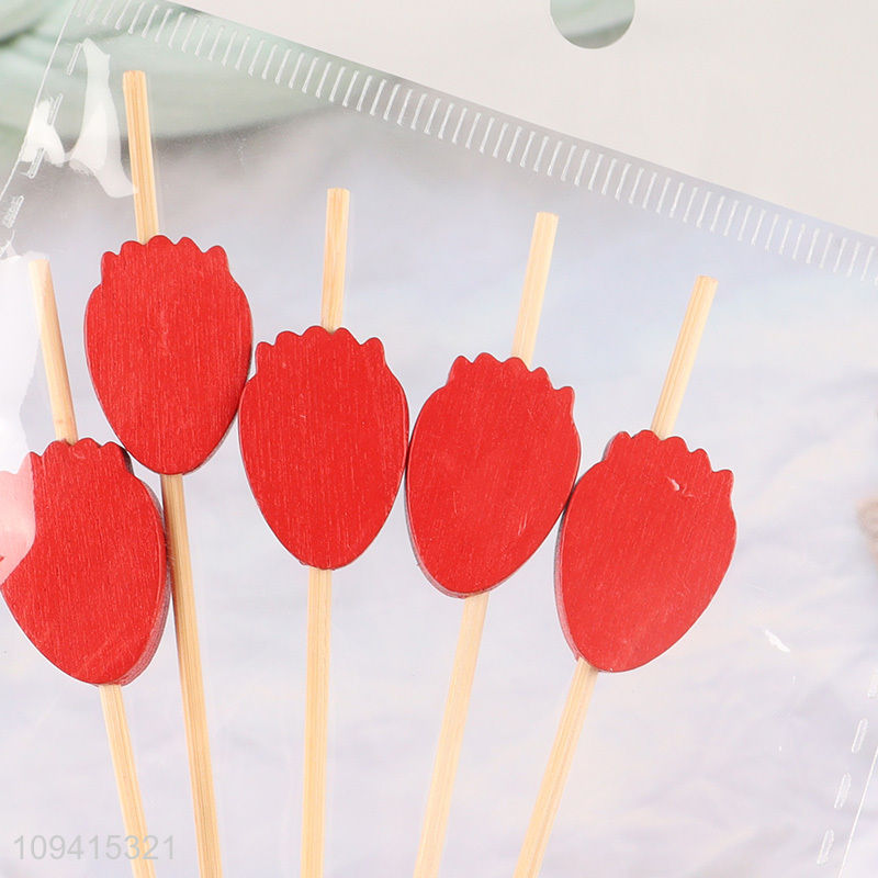 Low price strawberry fruit picks food picks