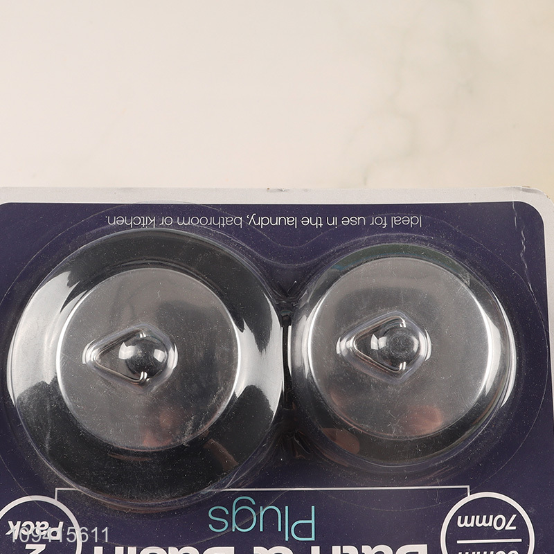 Good sale 2pcs leak-proof rubber sink stopper