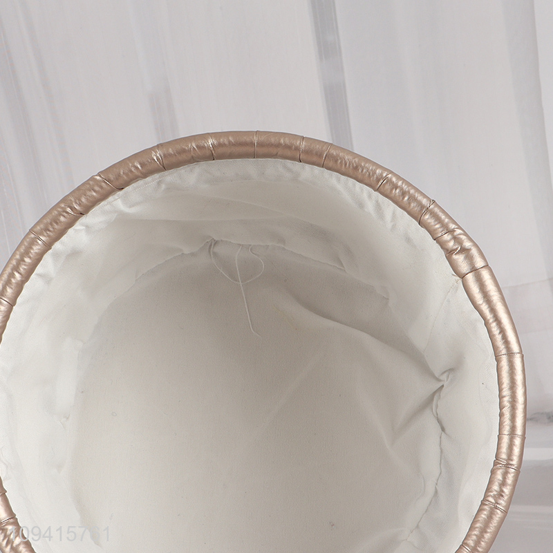 Hot sale polyester storage basket for cosmetics