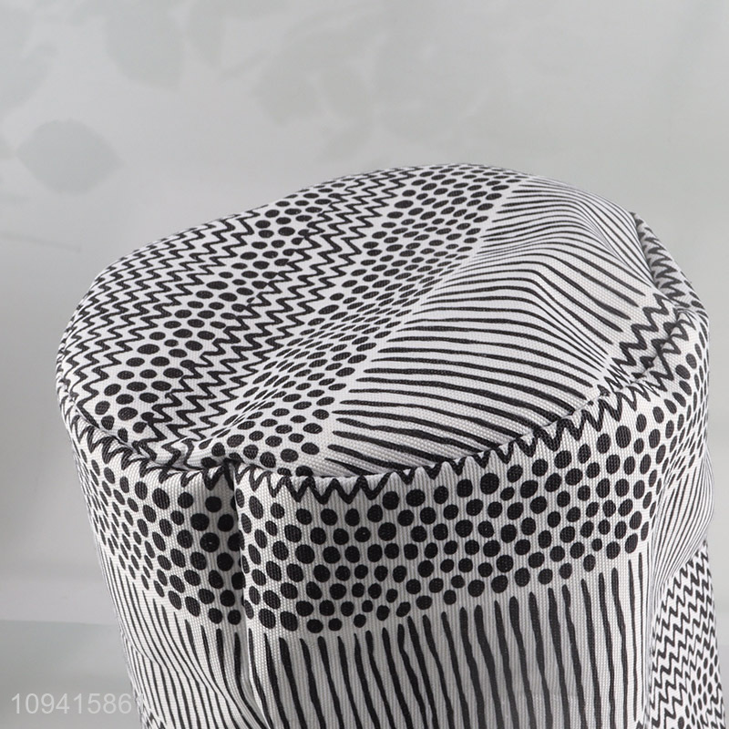 China factory round laundry polyester storage basket