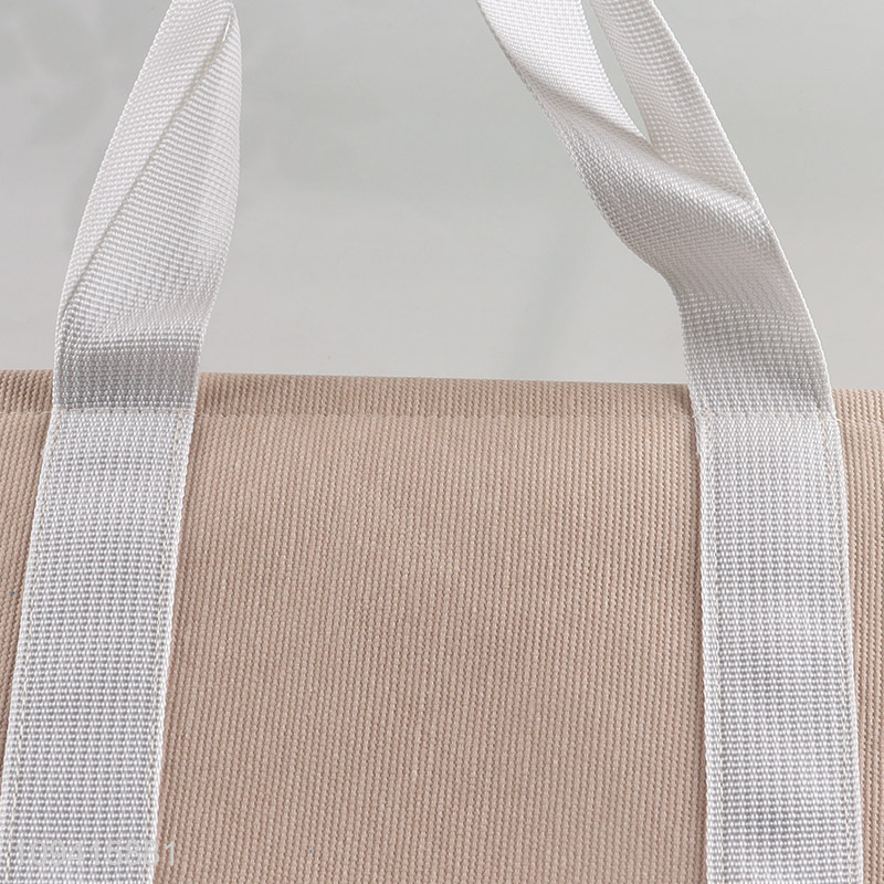 New product rectangle polyester storage basket for household
