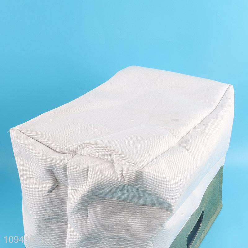 Top quality washable polyester fabric storage basket
