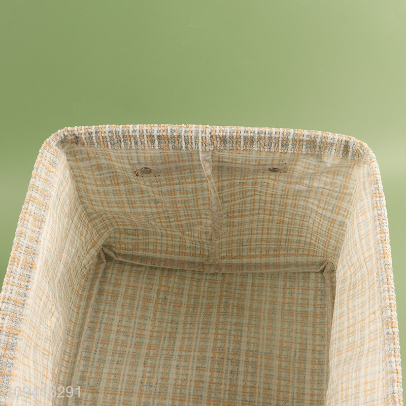 China wholesale polyester fabric basket for clothes storage