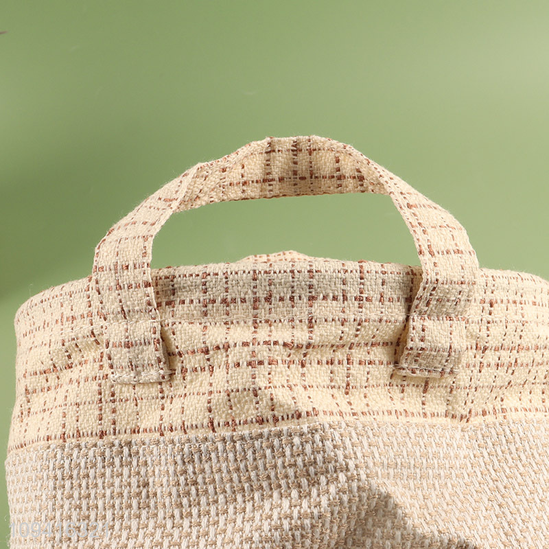 Hot sale lightweight polyester basket for laundry and sundries