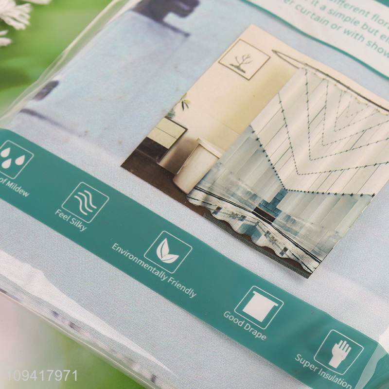 Best Selling Eco-Friendly Shower Curtai For Bathroom