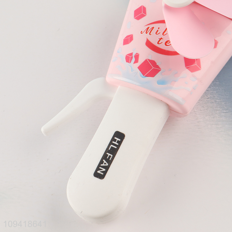 Yiwu market hand press fan for easy carrying