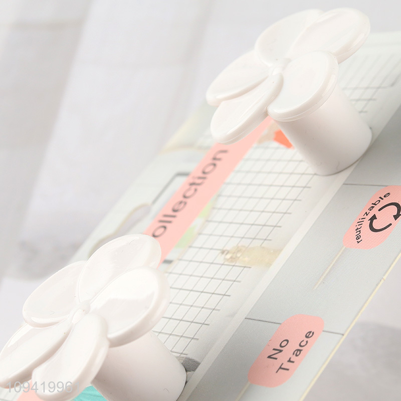China factory 2pcs seamless flower hook hanging hook