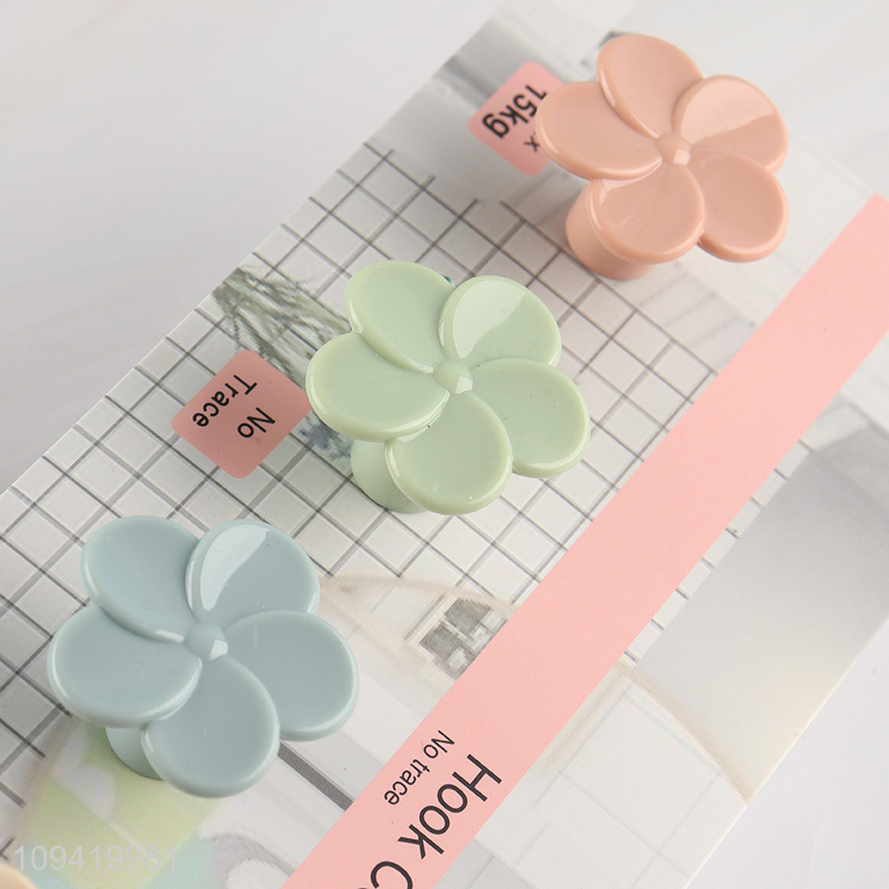 New product 5pcs seamless flower hook hanging hook