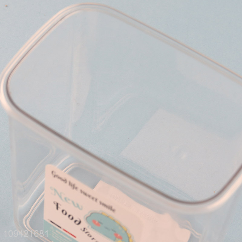 Top products rectangular sealed storage jar with lid