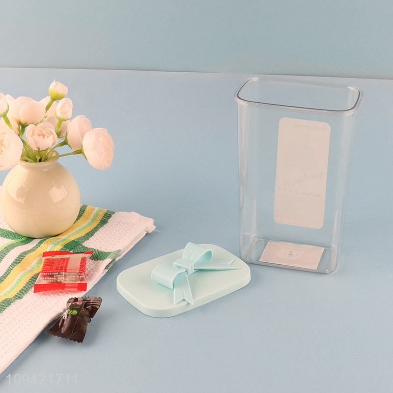 China supplier rectangular kitchen sealed storage jar