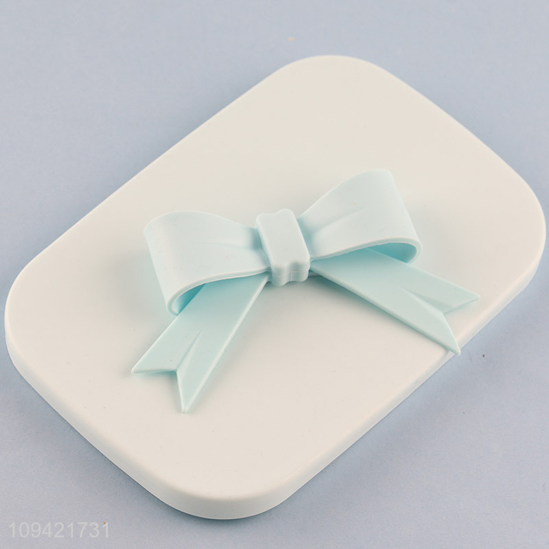 Low price rectangular sealed storage jar with bow lid