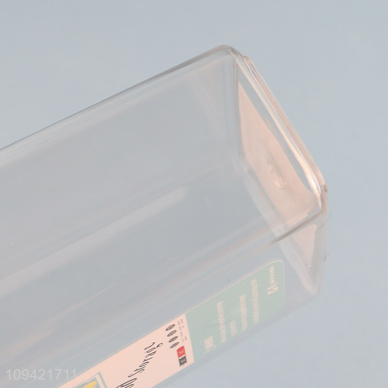China supplier rectangular kitchen sealed storage jar
