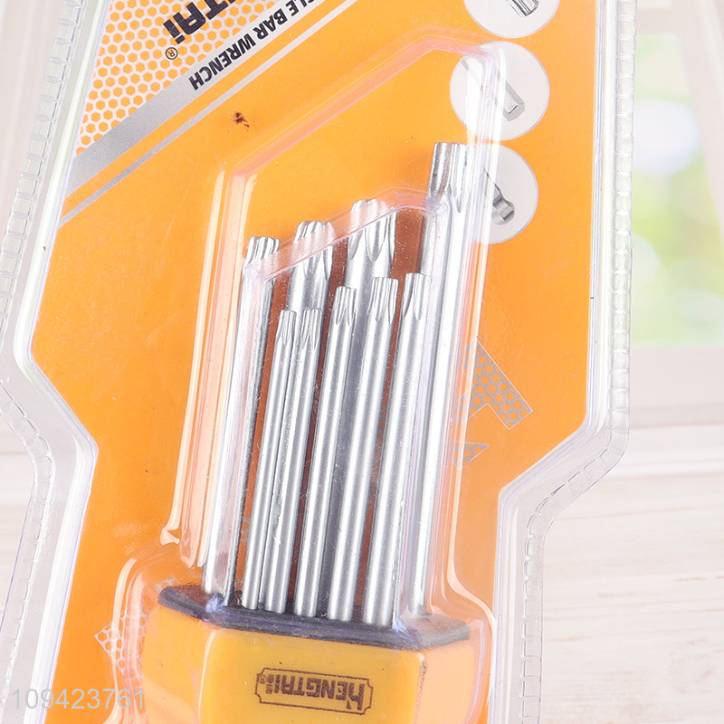 Wholesale Folding Hex Key Set Folding Torx Wrench Set