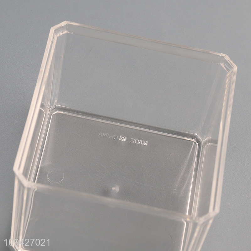 Wholesale Plastic Cosmetic Organizer Cotton Swab Holder