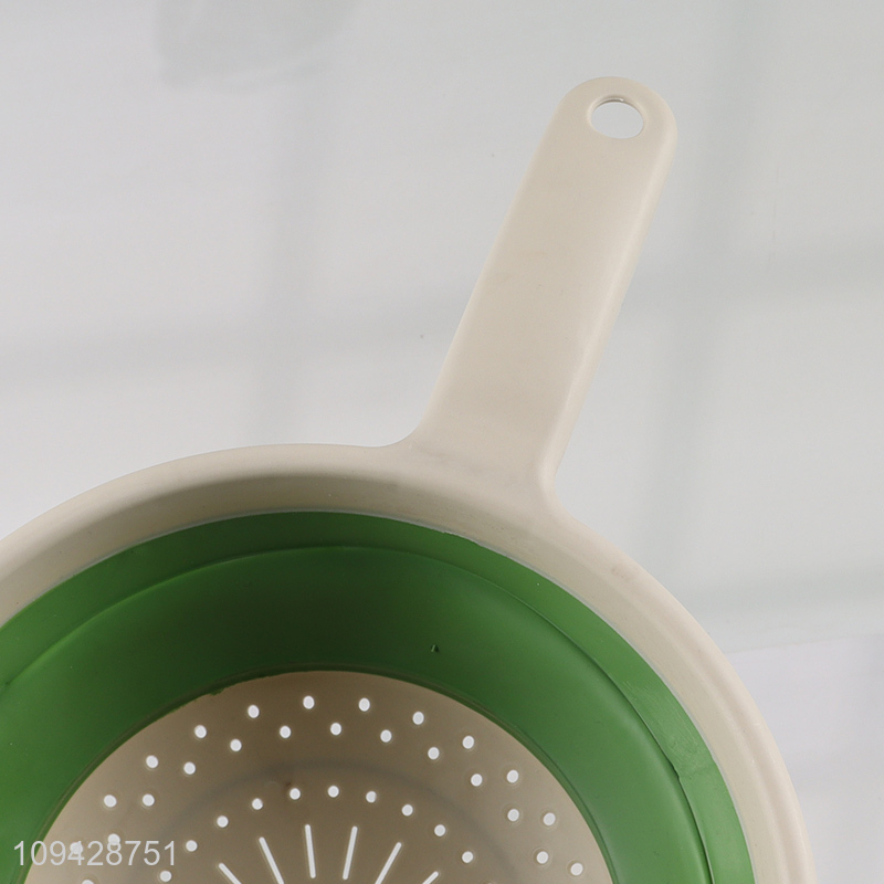 Wholesale Kitchen Colander Food Drainer With Handle