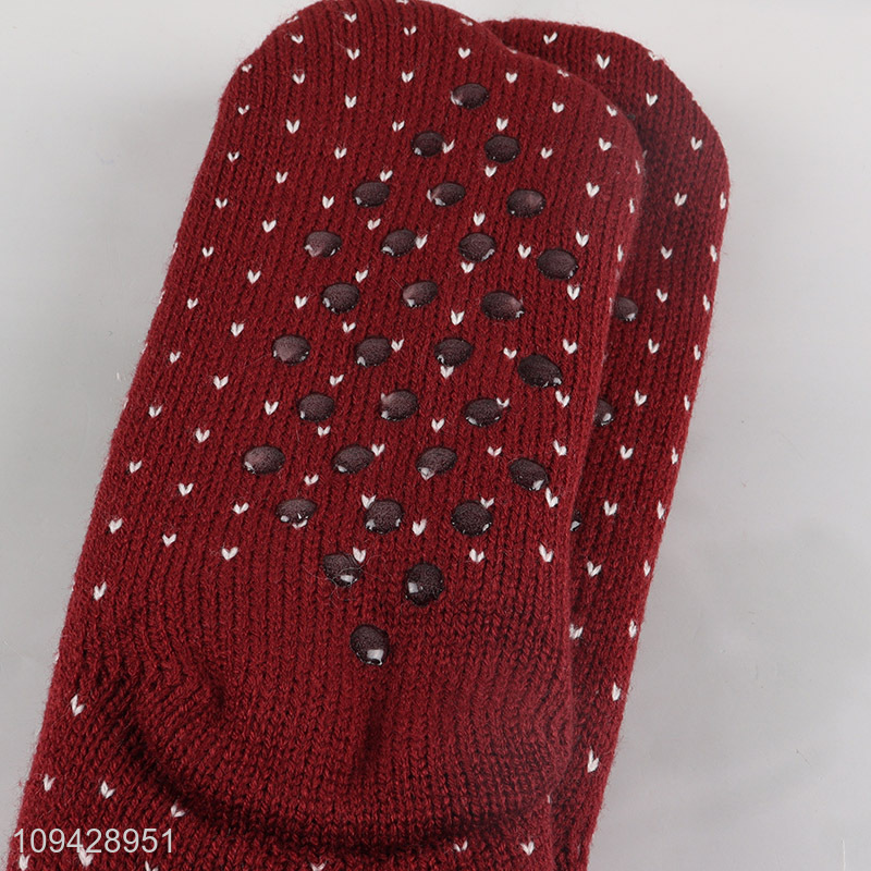 New arrival  non-slip winter home slipper socks for sale