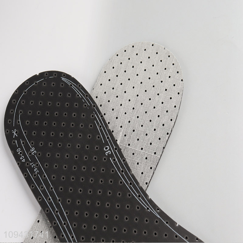 China products black latex breathable shoes insole