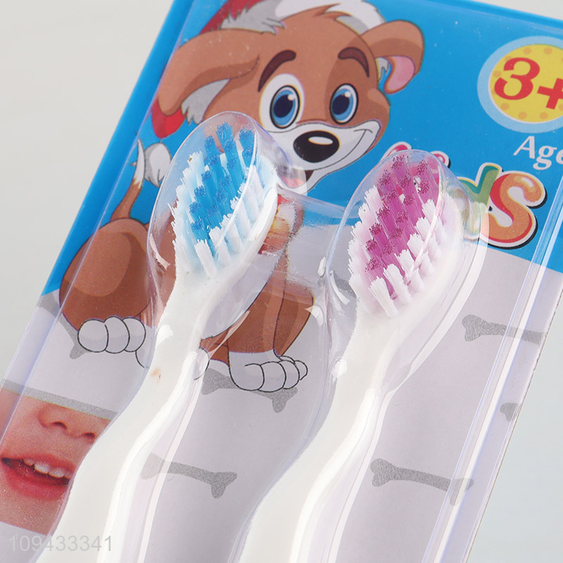 Kids Dental Hygiene Toothbrush With Cute Handle