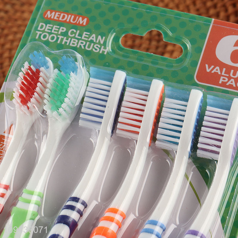 Value Pack Teeth & Tongue Cleaner Toothbrush