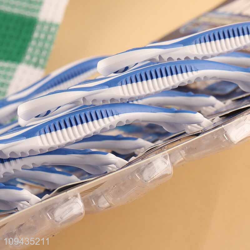 Wholesale Rubber Grip Handle Skin Friendly Razor