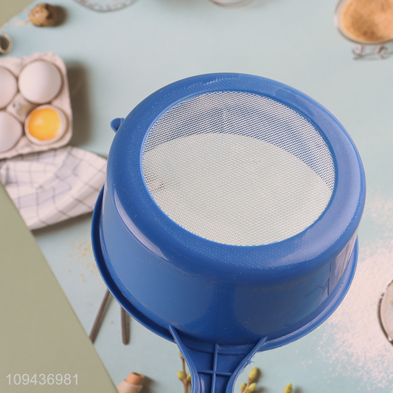 China wholesale plastic kitchen fine mesh strainer sieve strainer