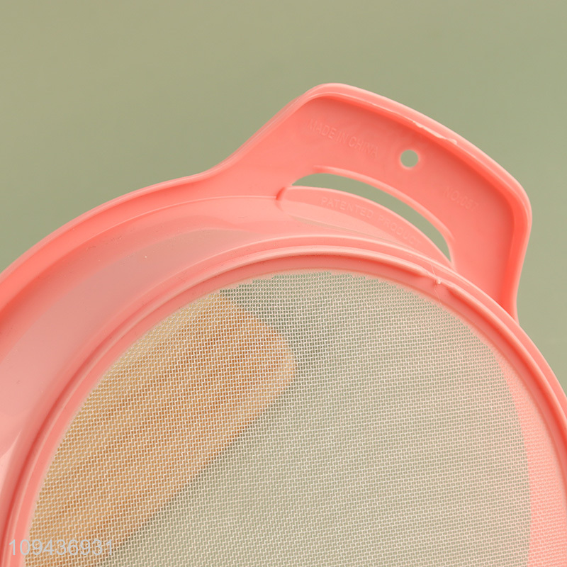 China supplier multicolor fine mesh strainer for kitchen