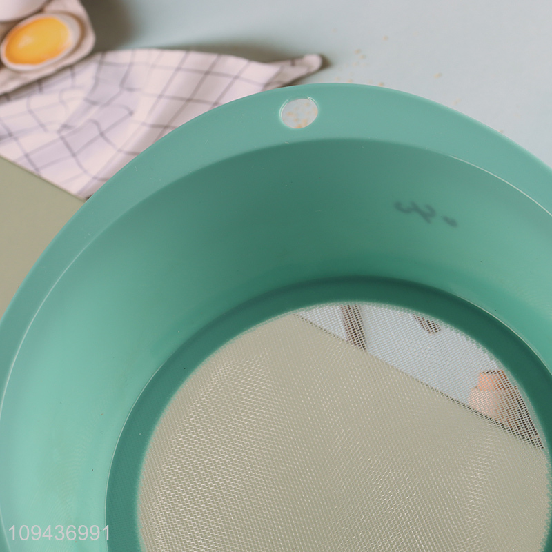 New product multi-color fine mesh kitchen strainer