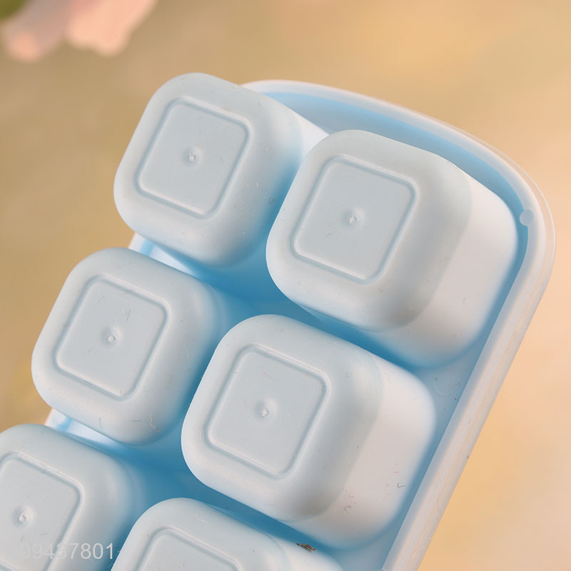 High Quality Pastel Color Ice Cube Maker Freezer Tray