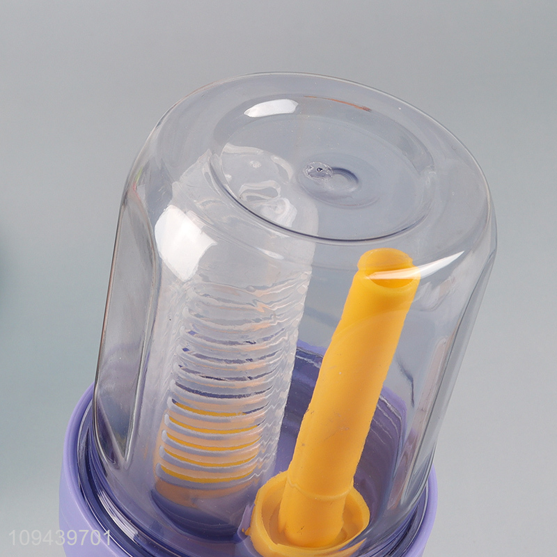 China products plastic water bottle straw cup