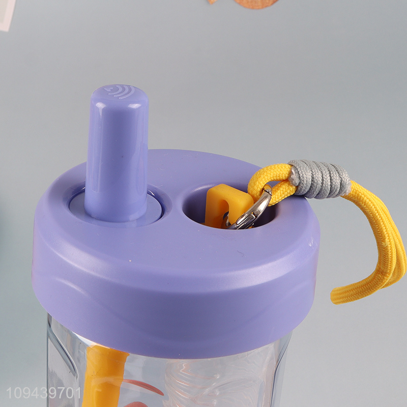 China products plastic water bottle straw cup