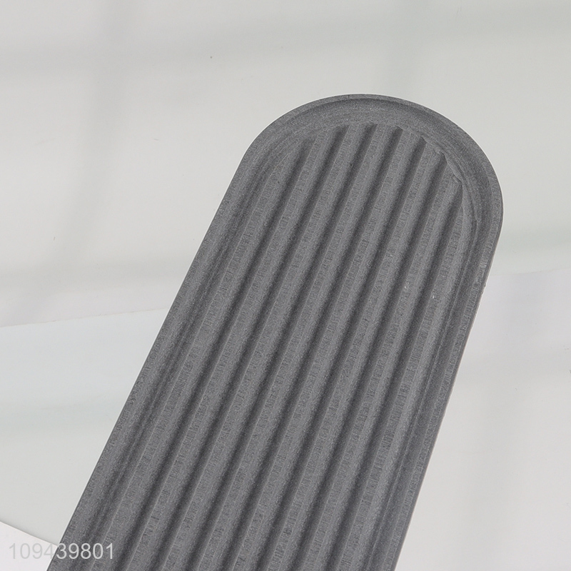 New product oval diatomite water absorbing tray