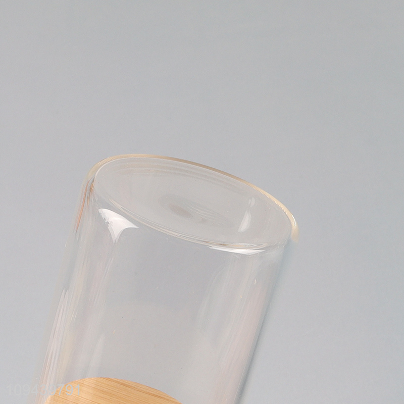 China wholesale round glass sealed storage jar