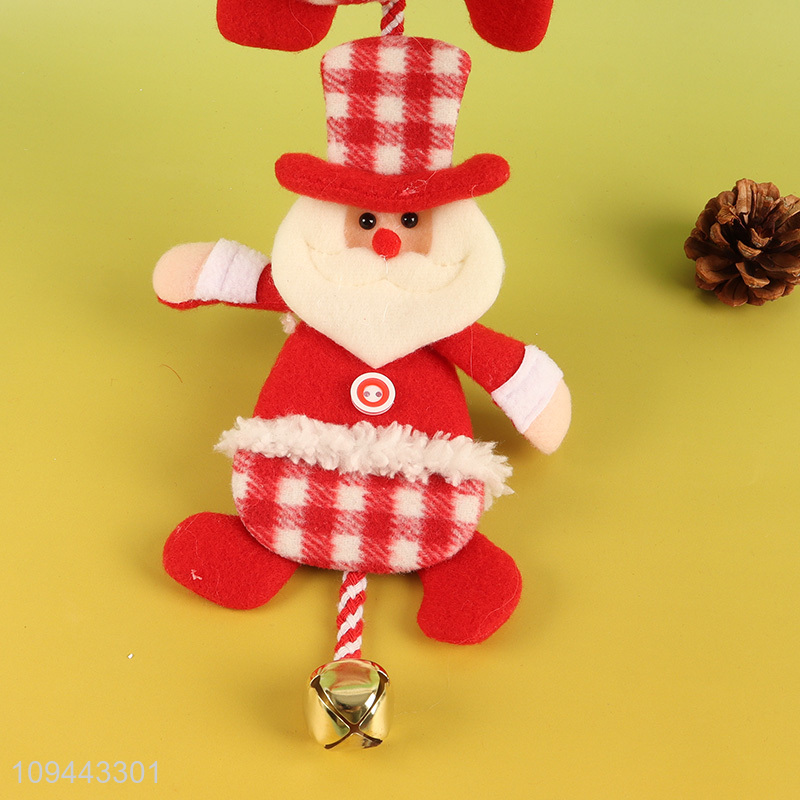 Hot products santa claus hanging ornament for xmas