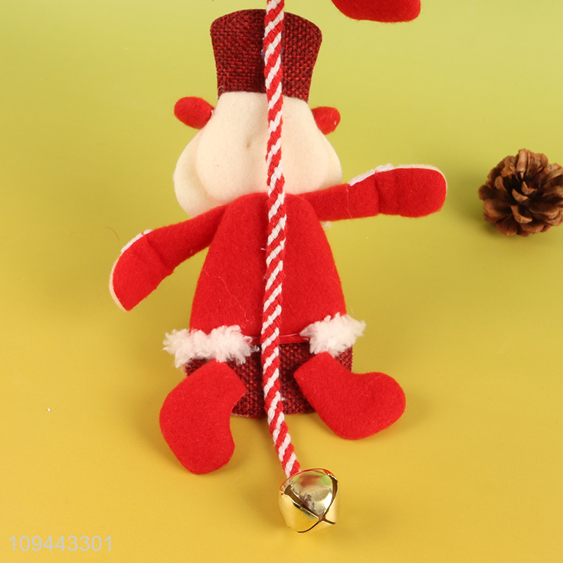 Hot products santa claus hanging ornament for xmas
