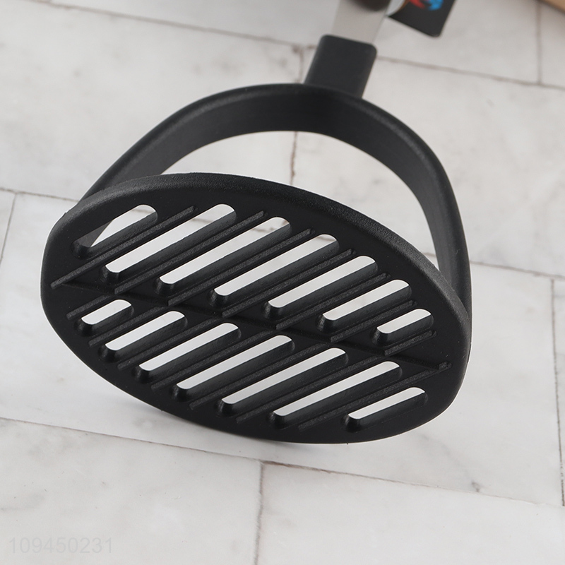 Factory direct sale black nylon potato masher potato press