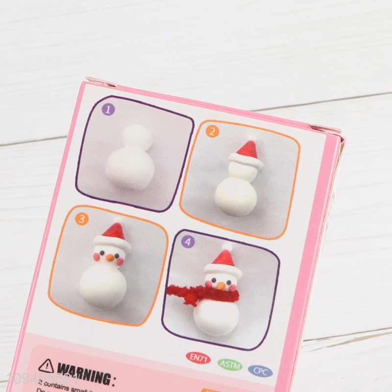 Hot sale snowman cute super clay toys