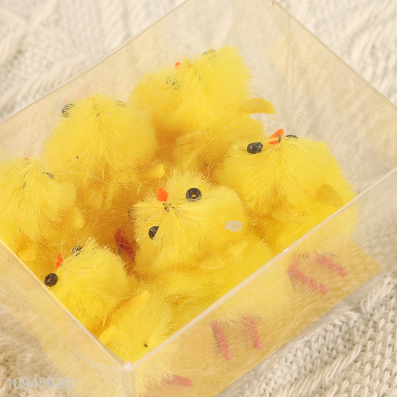 Factory supply easter chick tabletop ornaments for sale