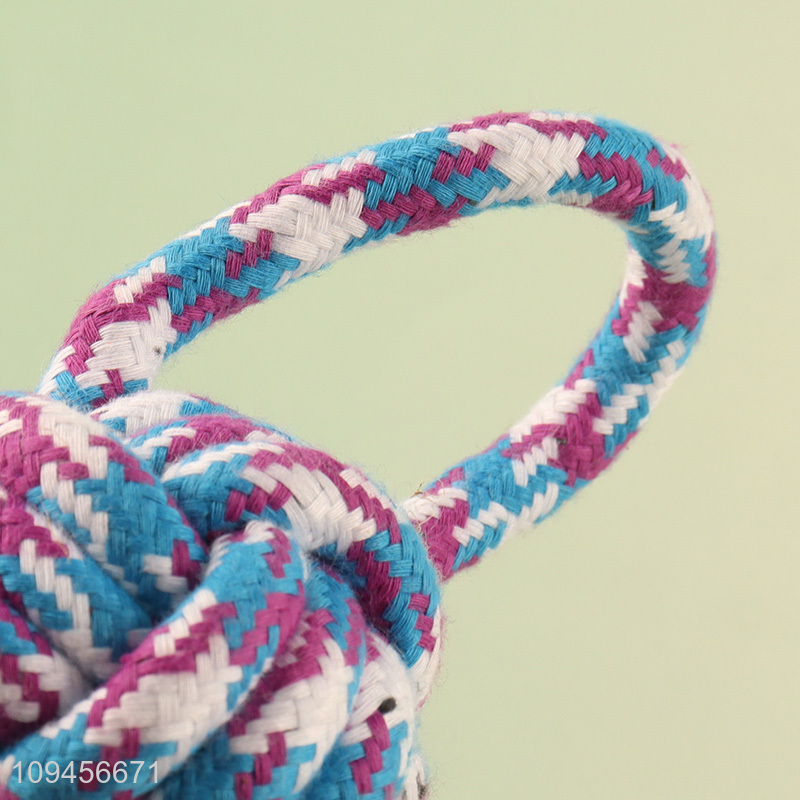 New arrival bite-resistant pet chew toys cotton rope toys