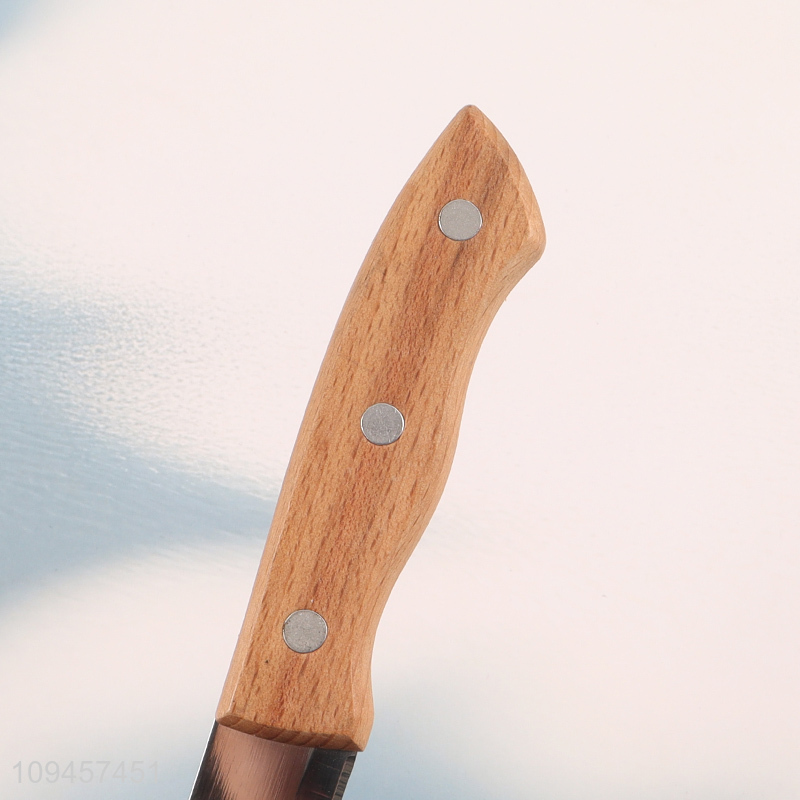 Top sale stainless steel chef knife fruits knife wholesale