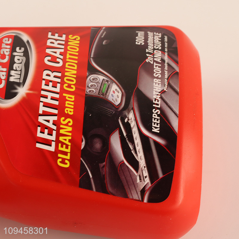 Hot selling car care car leather care