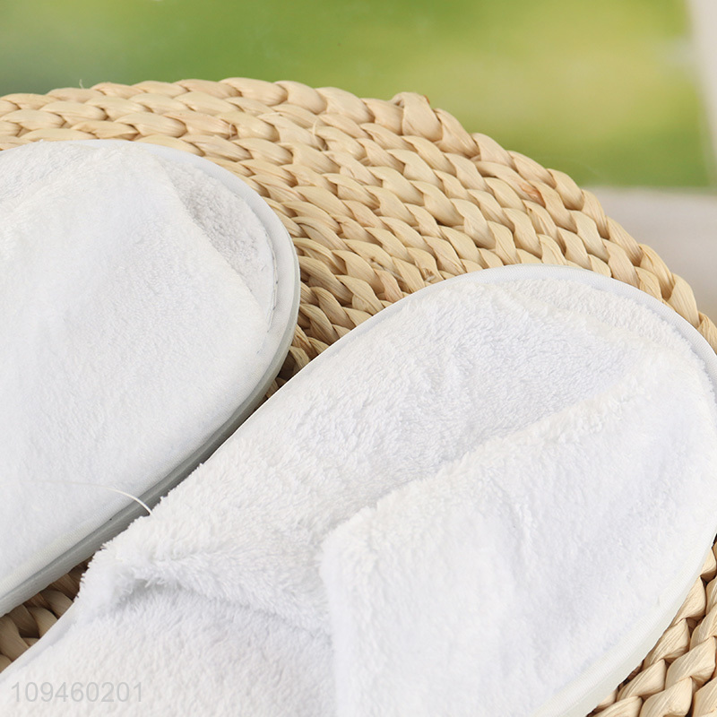 Factory price disposable anti-slip hotel slippers