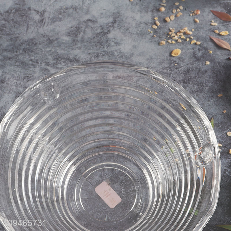 Top selling clear tableware salad bowl wholesale
