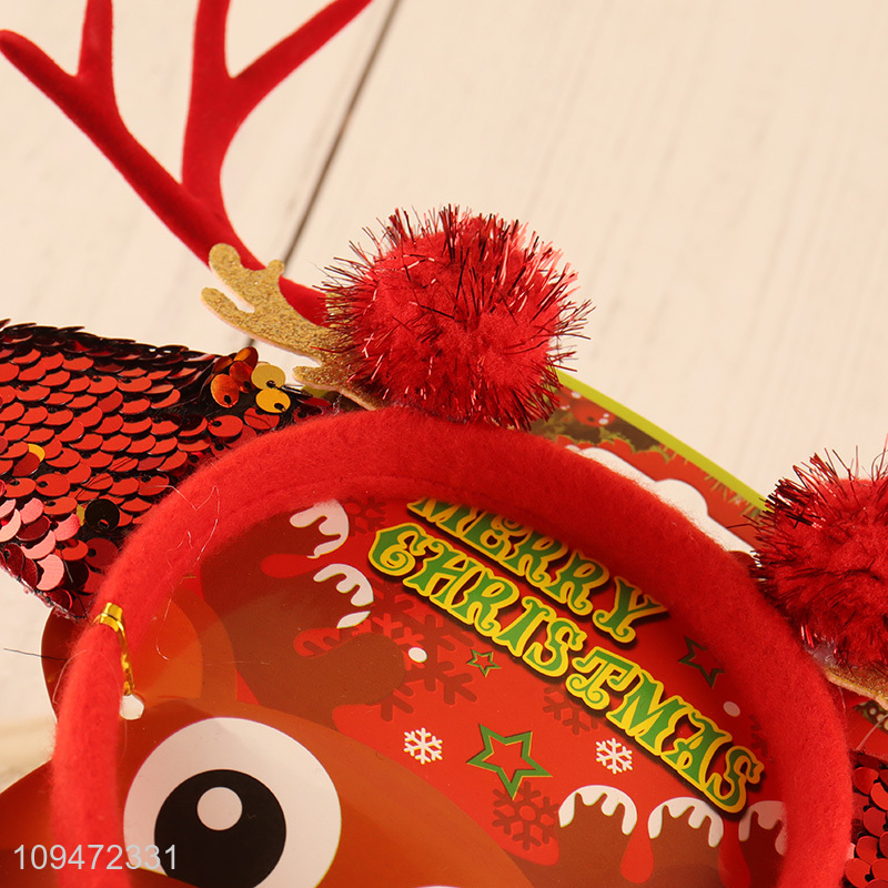 Hot sale christmas hair hoop hair accessories