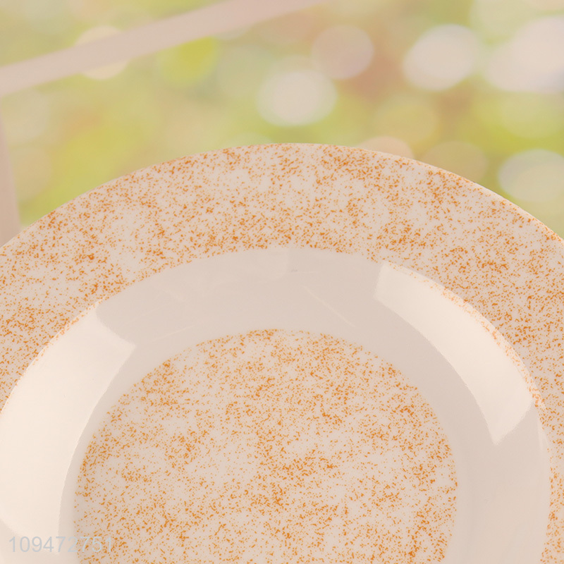 Hot selling food grade melamine dish tableware plate